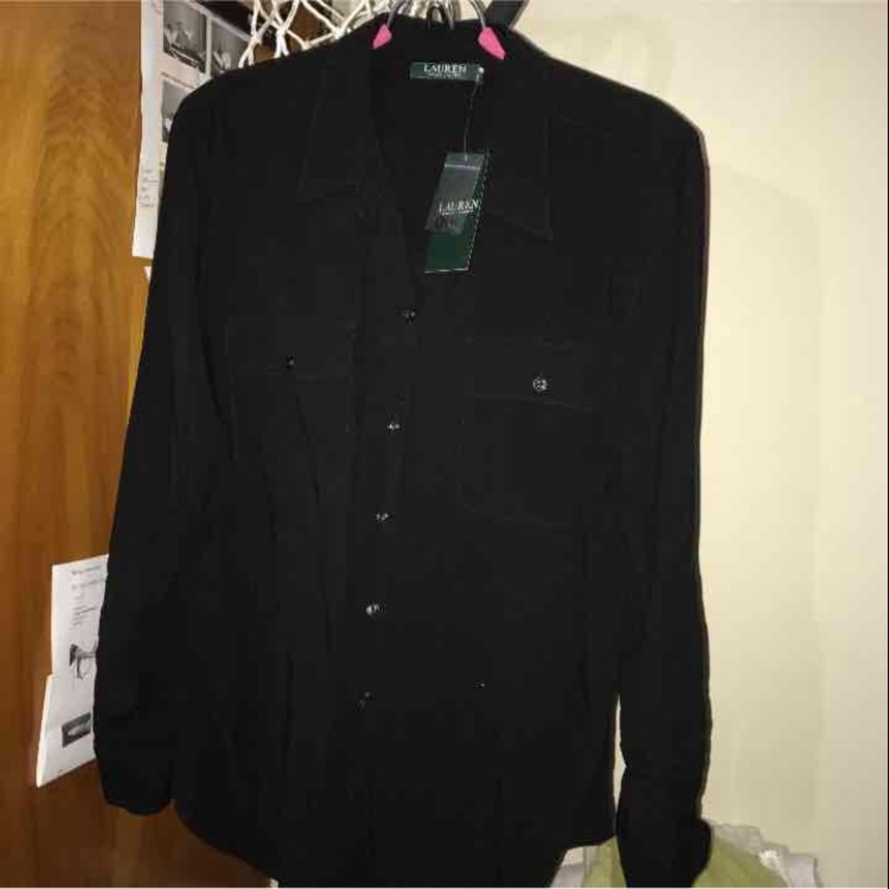 Lauren Ralph Lauren button down womans