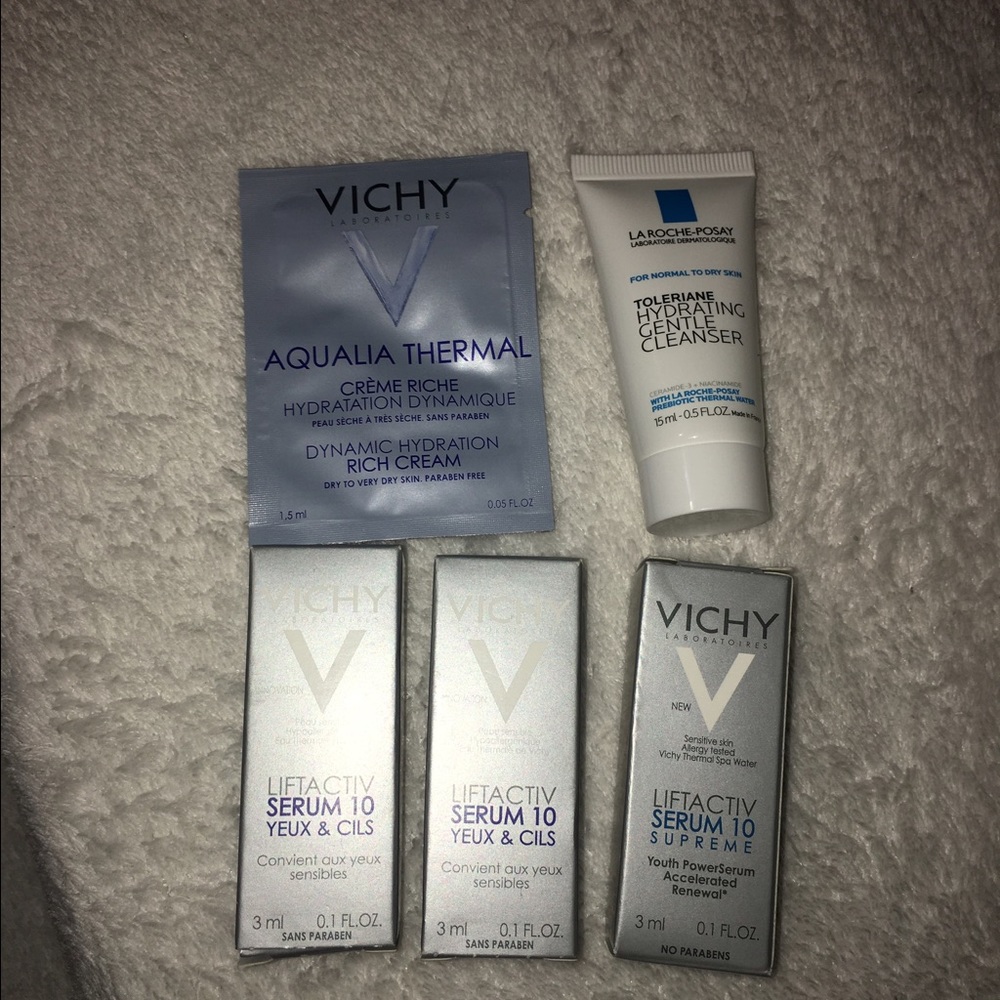 ‼️SOLD‼️❌Vichy skin care- serumcleanser and lotion