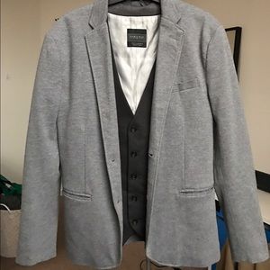 H+M grey sport coat
