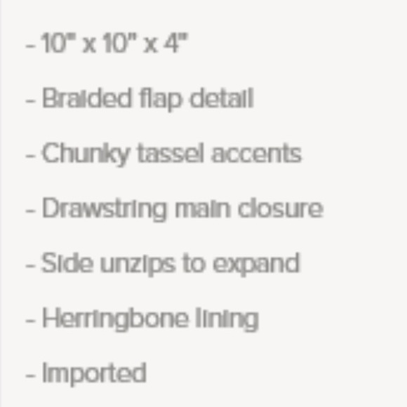 NWT Francesca's Leather Backpack - Picture 4 of 4