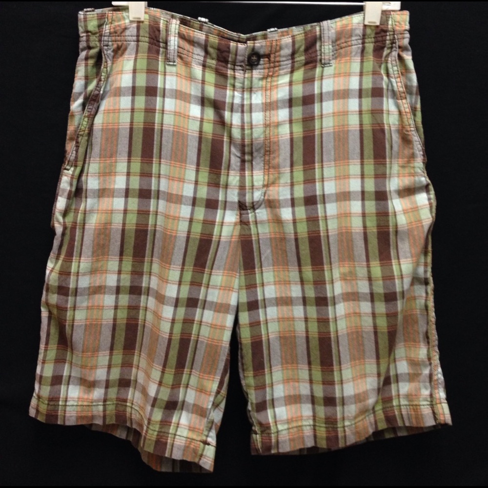Izod Men's Plaid Shorts