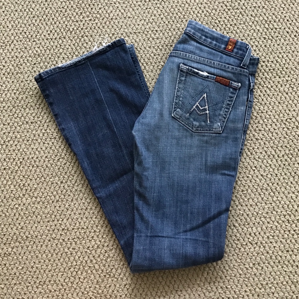 A-Pocket boot cut 7 for All Mankind jeans