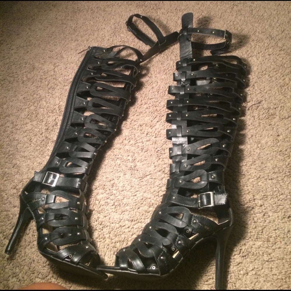 Knee high boots