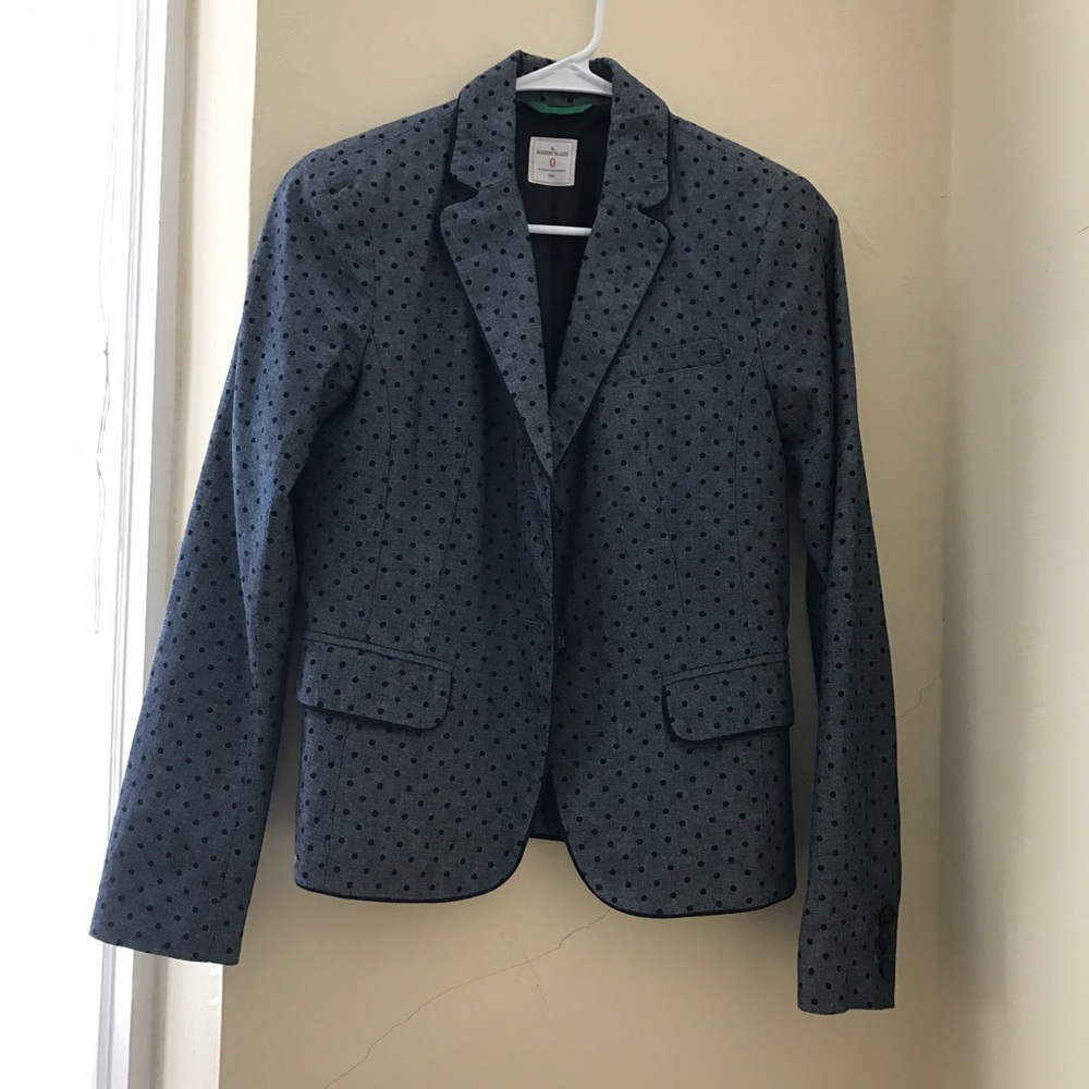 GAP polka dot blazer😍
