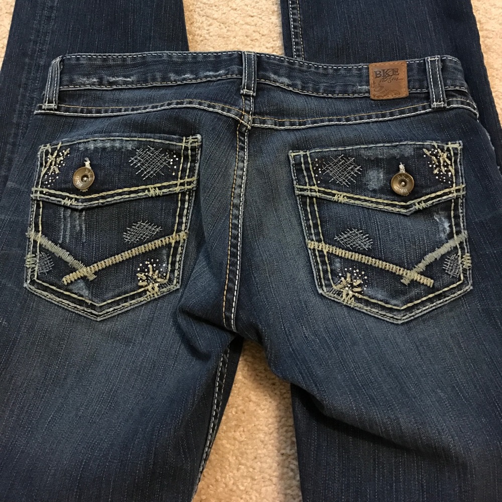 Bke "Stella" jeans, sz 29 W 35 1/2 L