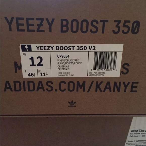 Yeezy 350 v2 zebra main image 4