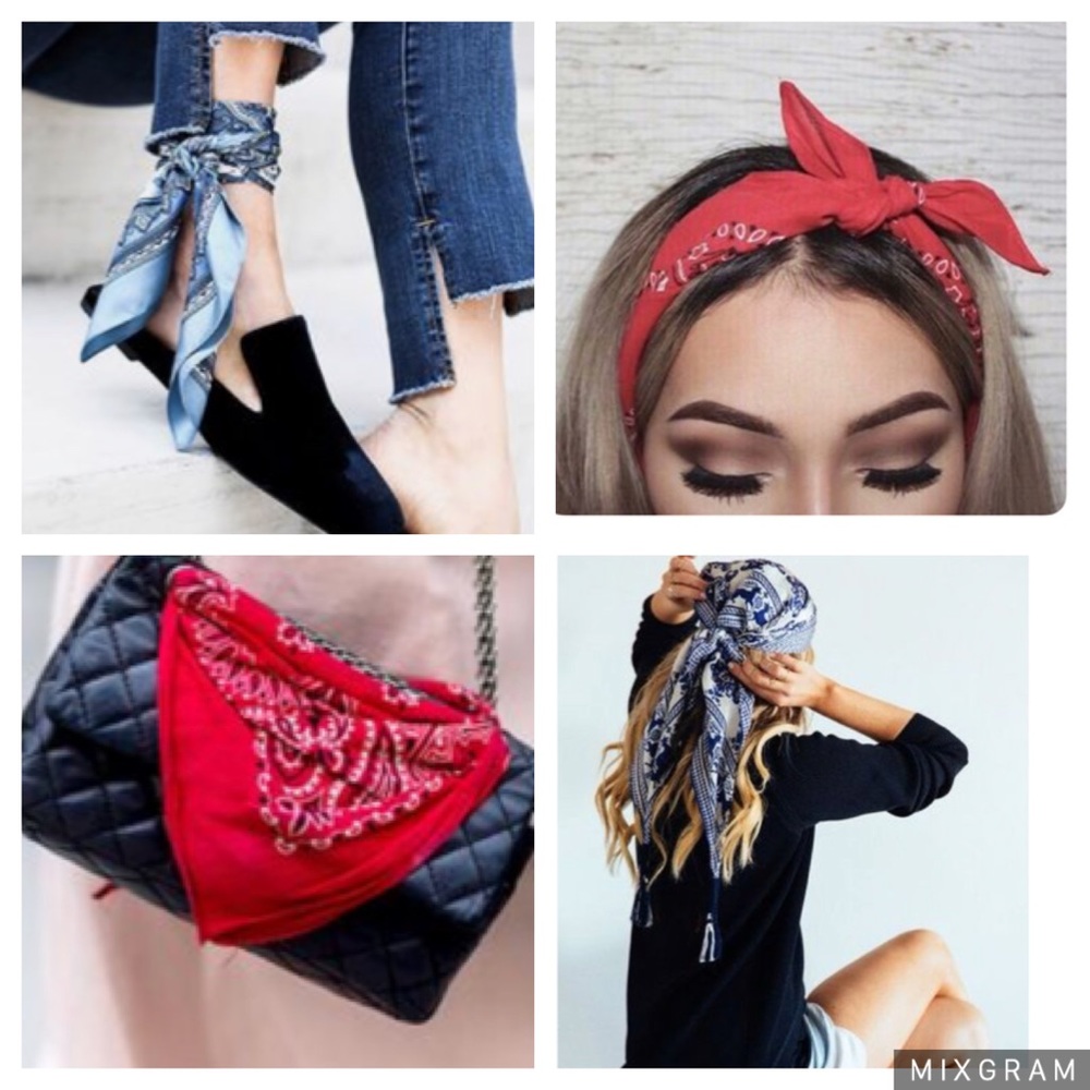 Bandana!  Get the style.