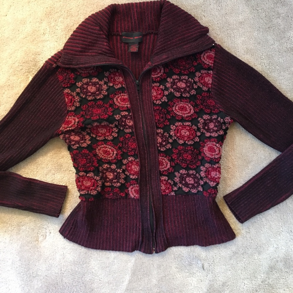 Finter Girl cardigan. Italian made.