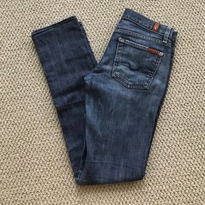 7 for all Mankind Roxanne dark wash jeans