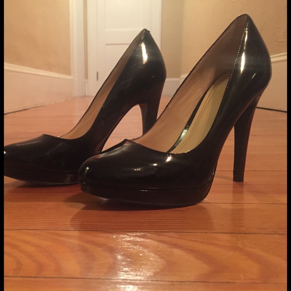 Cole Haan patent leather pumps