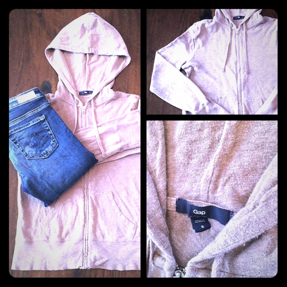 GAP Essential Zip-Up Hoodie (Women's S)