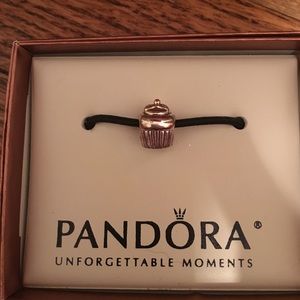 Pandora cupcake charm