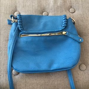 Blue crossbody