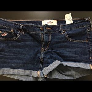 Hollister jean shorts
