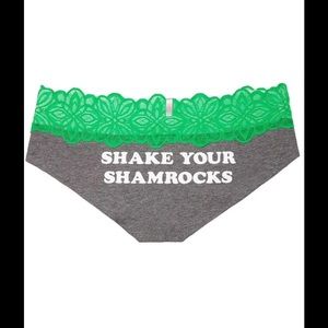 Victoria's Secret st pattys hipster panty NEW