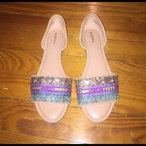 Merona beaded sandals