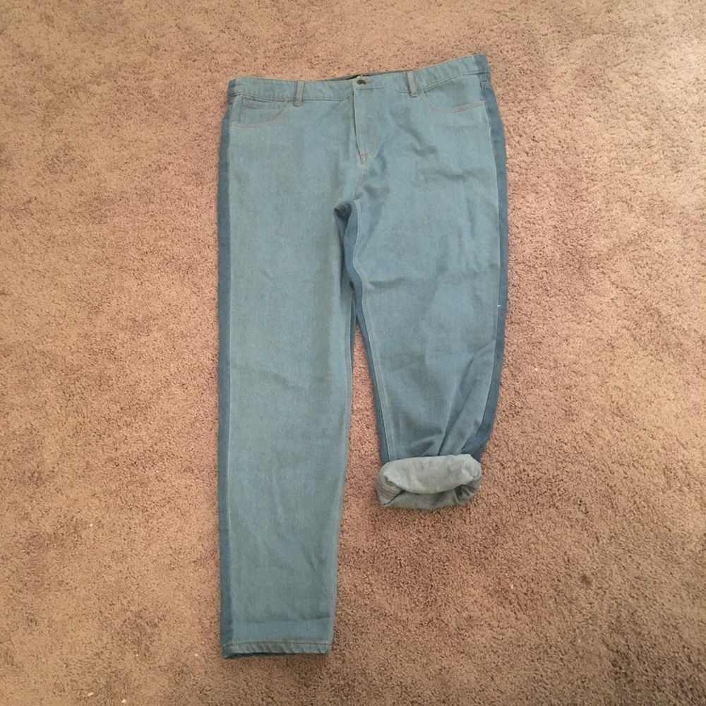 Two-toned jeans