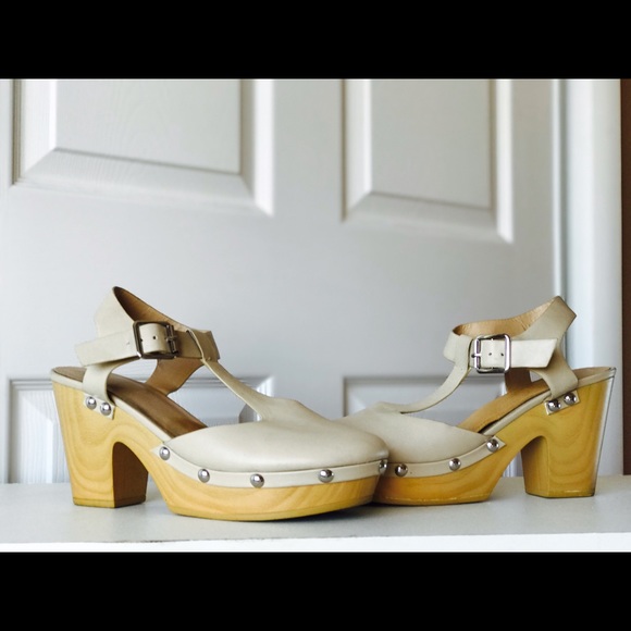 ASOS Nude Clog Heels - Picture 3 of 3