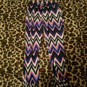 Chevron pants