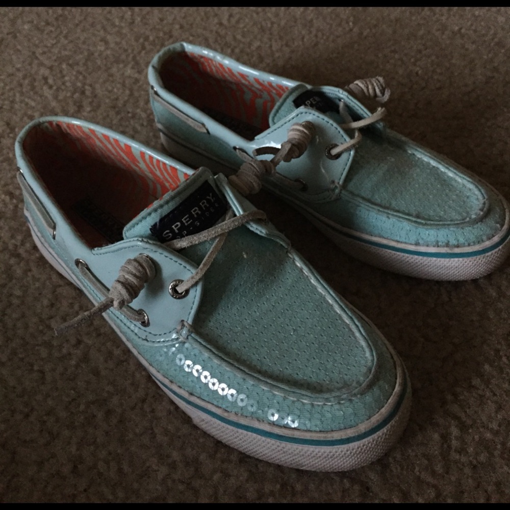 FLASH SALE TODAY ONLY :) Tiffany blue sperry's