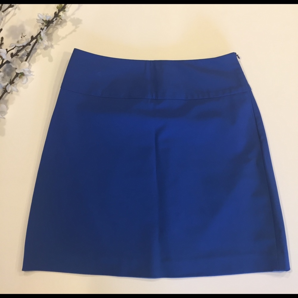 Cashe royal blue mini skirt