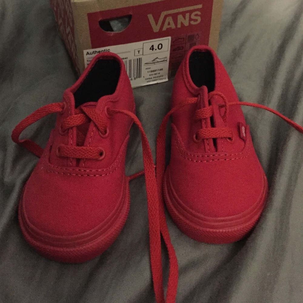 Baby Lace Up Vans