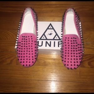 UNIF HELLRAISERS- Pink loafers