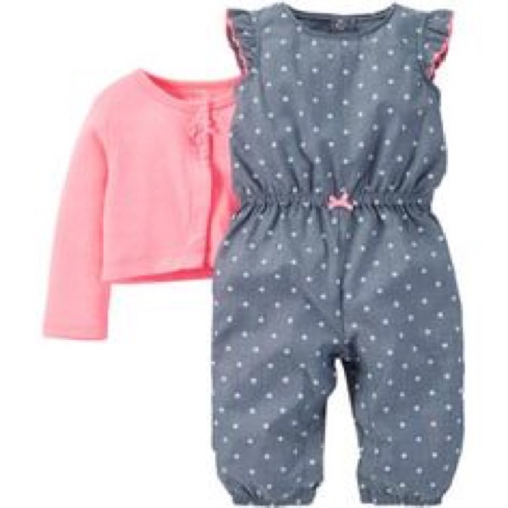 Bodysuit and cardigan