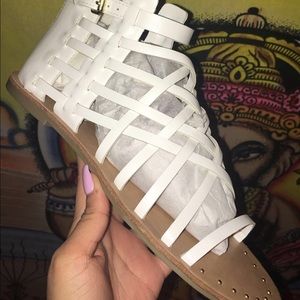 White Short Gladiators