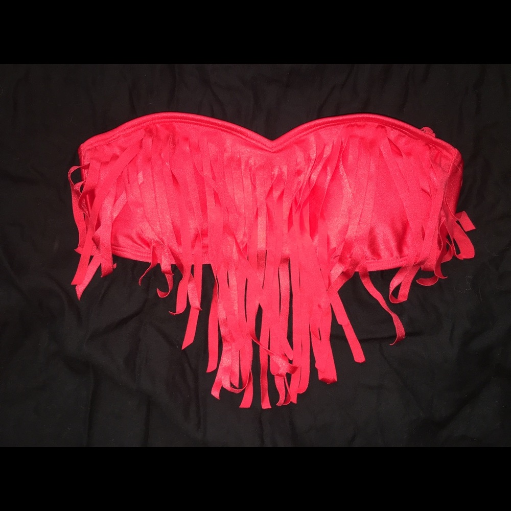 Strapless bikini top