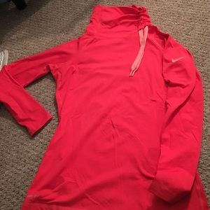 New Nike Pro Dry Fit Coral Top