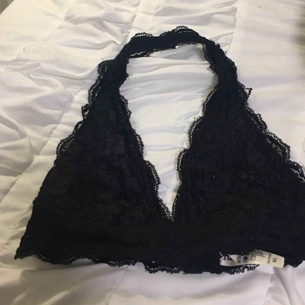 Black bralette