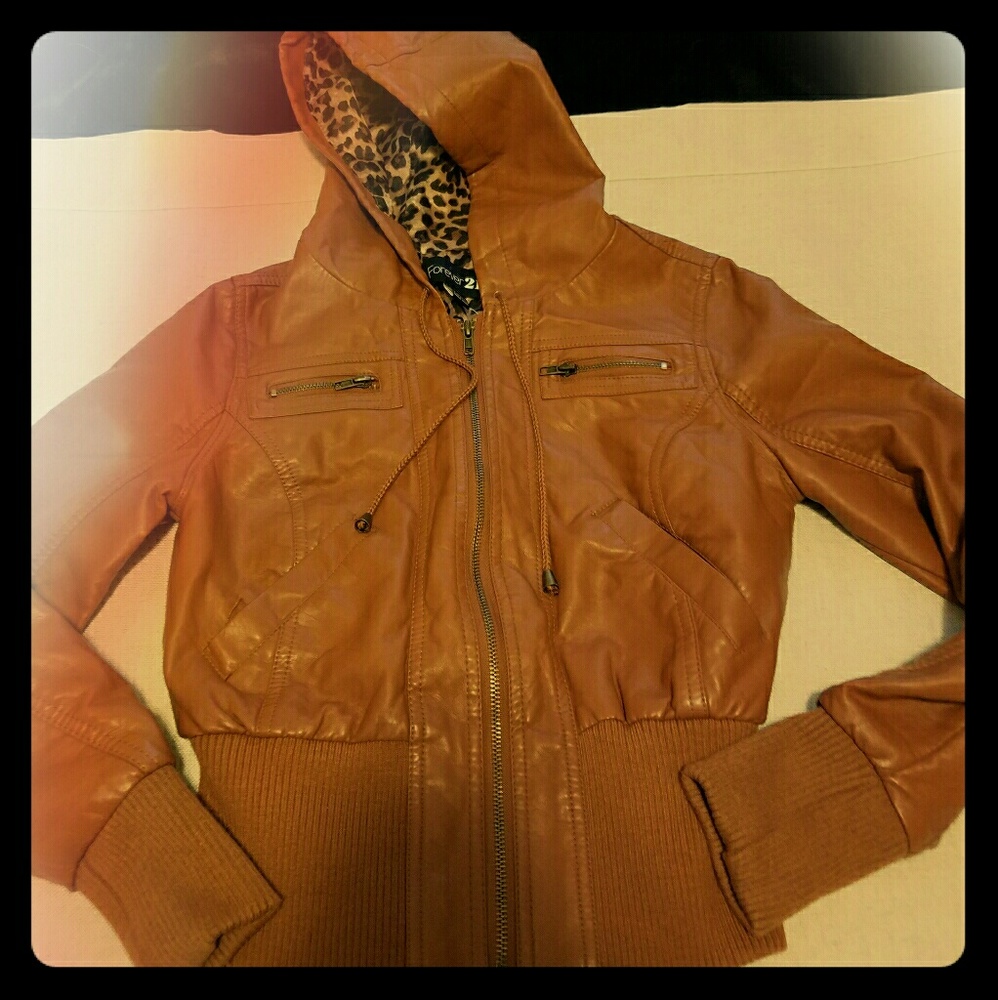 Forever 21 Faux Leather Jacket