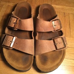 Birkenstock Arizona Oiled Leather Soft Footbed