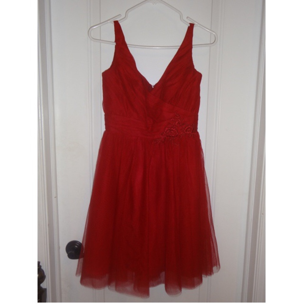 Alfred Angelo Red Cocktail Dress