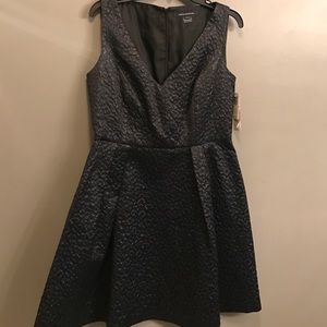 French Connection Textured Fit and Flare dress