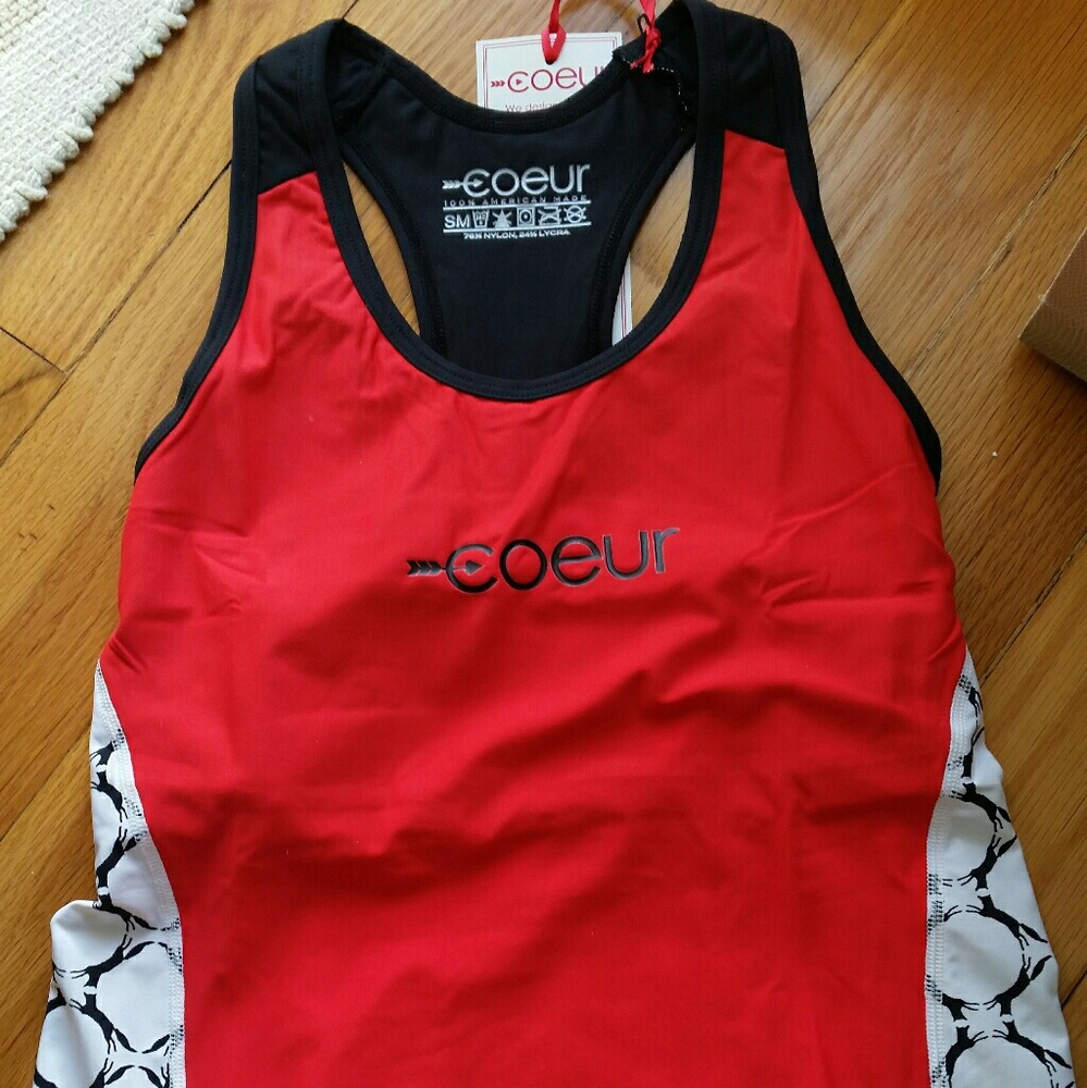SOLD Coeur Tri Top