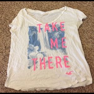 Hollister "Take me there" shirt