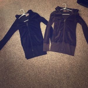 2 ✌🏻Juicy Valor Zip up Jackets. 💋❤