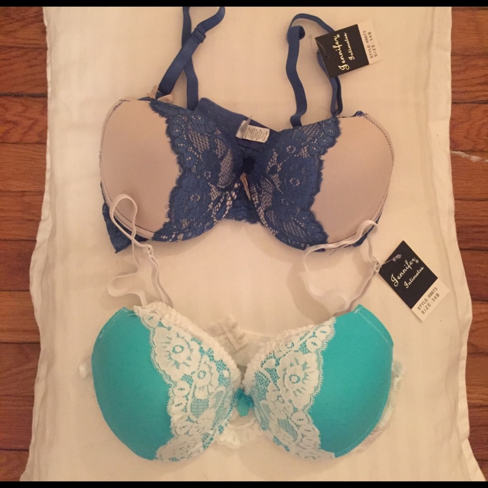 Set of two new with tags Jennifer intimates bras