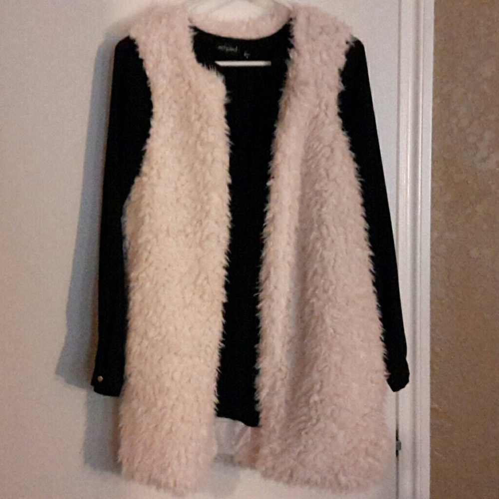 Beautiful  fuzzy vest