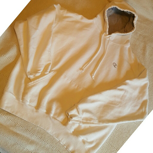 Champion Other - Champion White Hoodie Sweatshirt