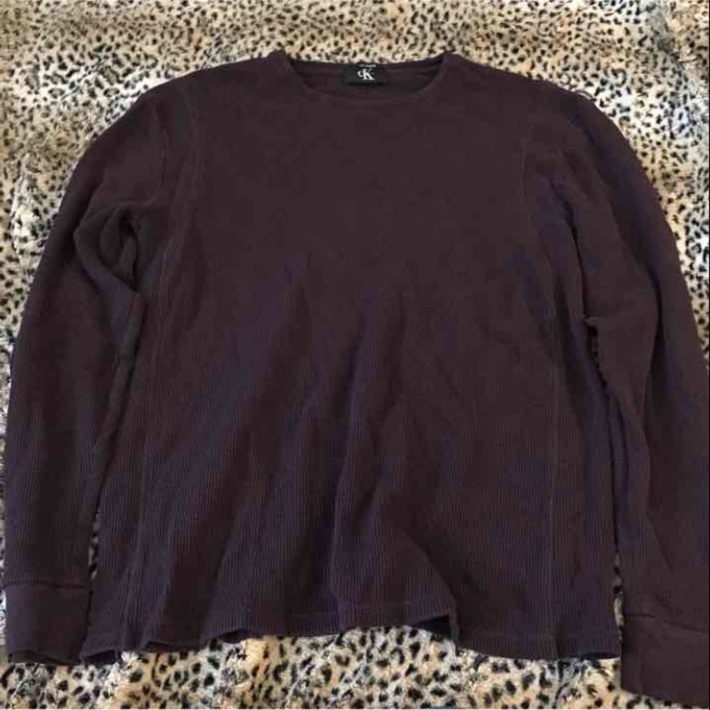 Calvin Klein purple sweater