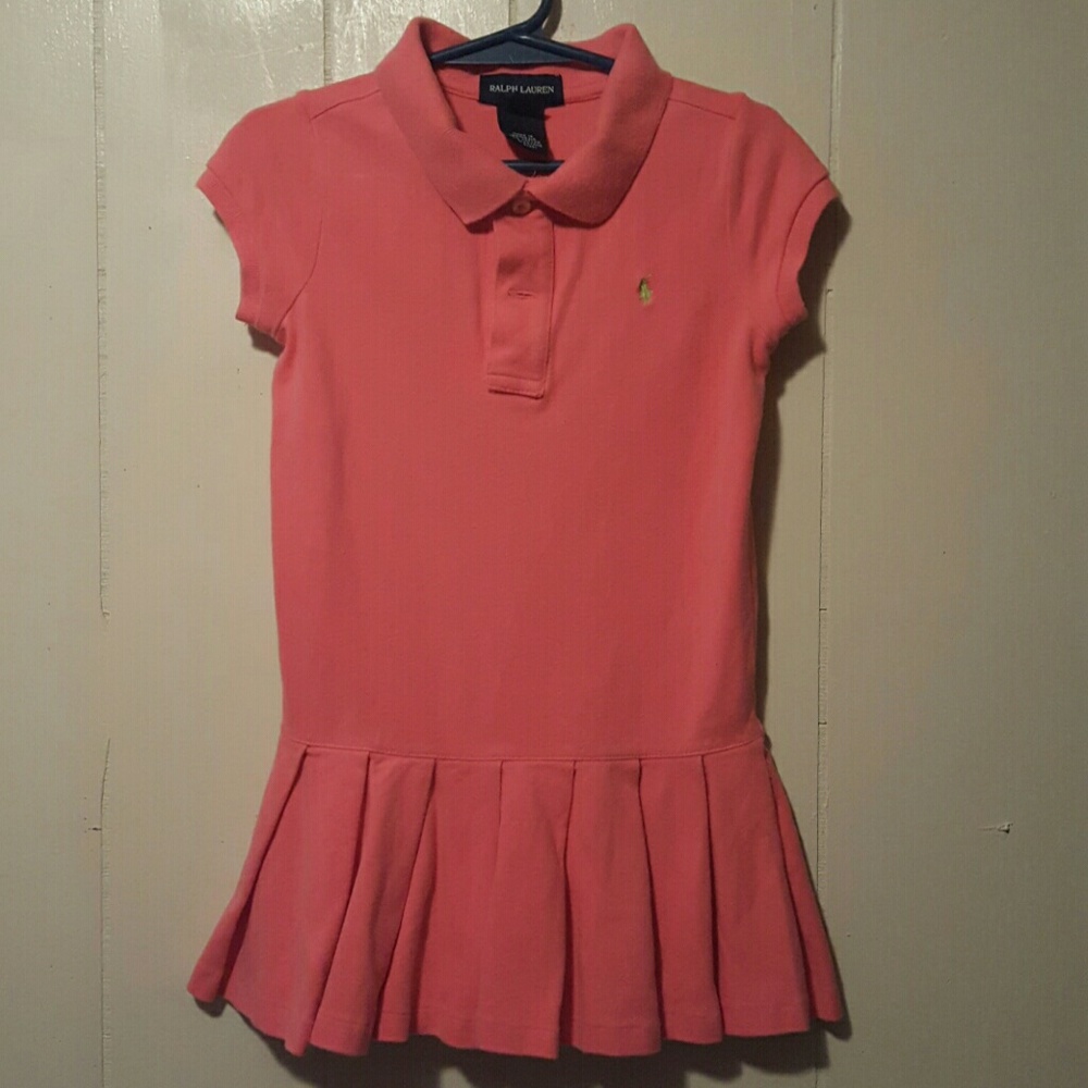 Ralph Lauren Girl's 4T Tennis Dress (Pink)