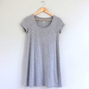Gray tshirt dress!