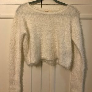 Hollister crop top sweater