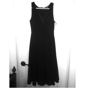 Lulu’s Black Midi Dress