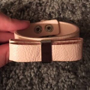 Leather bracelet