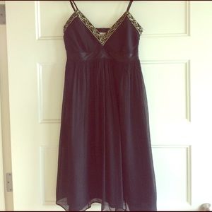 Banana Republic little black dress empire waist