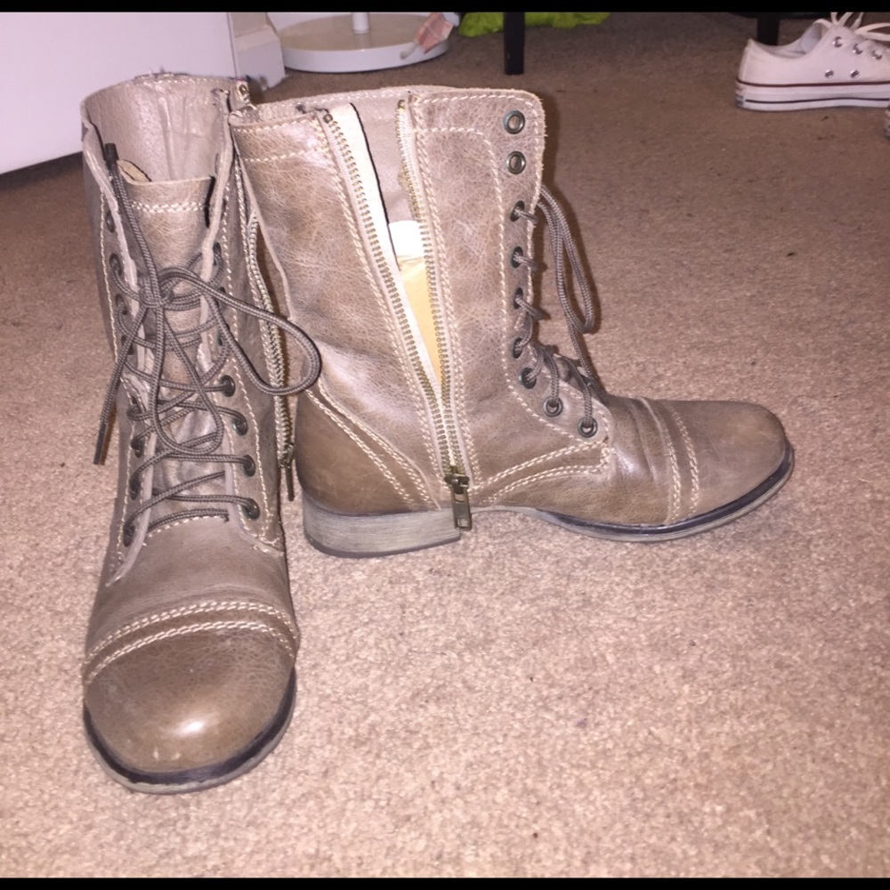 Steve Madden Combat Boots